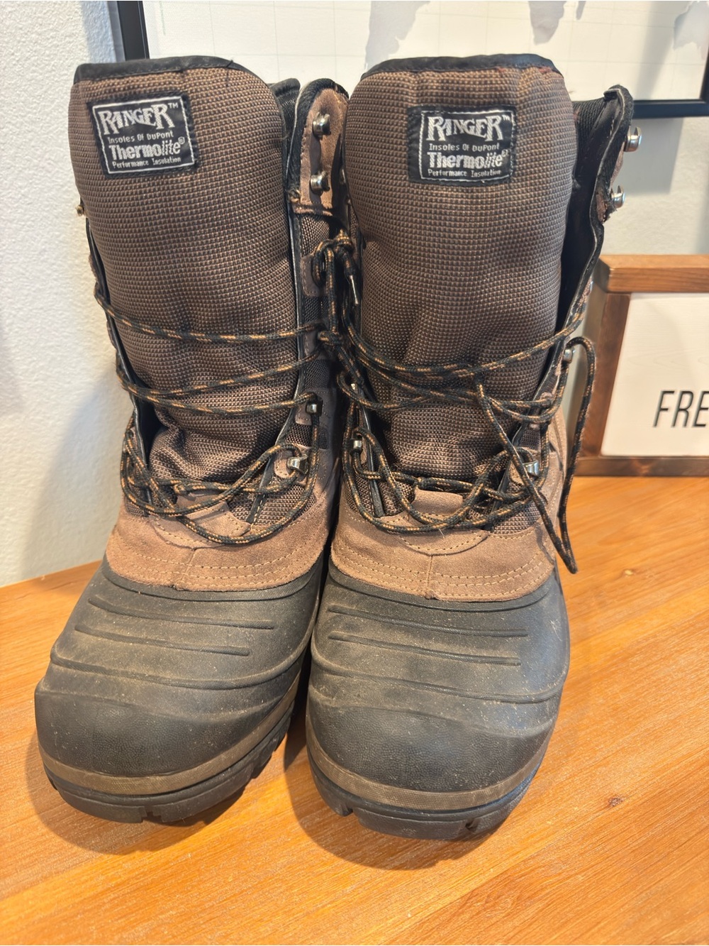 Ranger Thermolite Performance Insulated Winter Boots Mens 14